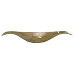 Long Gold Display Bowl (88 cm)
