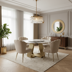 Eclat Marble Dining Table (135cm)