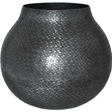 Olga Graphite Vase (23 cm)