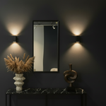 Meridian Mirror – Black Frame Square