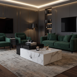 Miguel Stone Marble Coffee Table square format