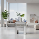 Mirrored Pedestal Contemporary Setting