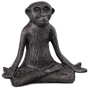 Monkey Sitting Sculpture (19 cm)