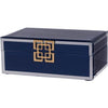Decorative Navy Blue Box (20 cm)