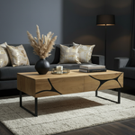 Obsidian Flow Coffee Table – Square