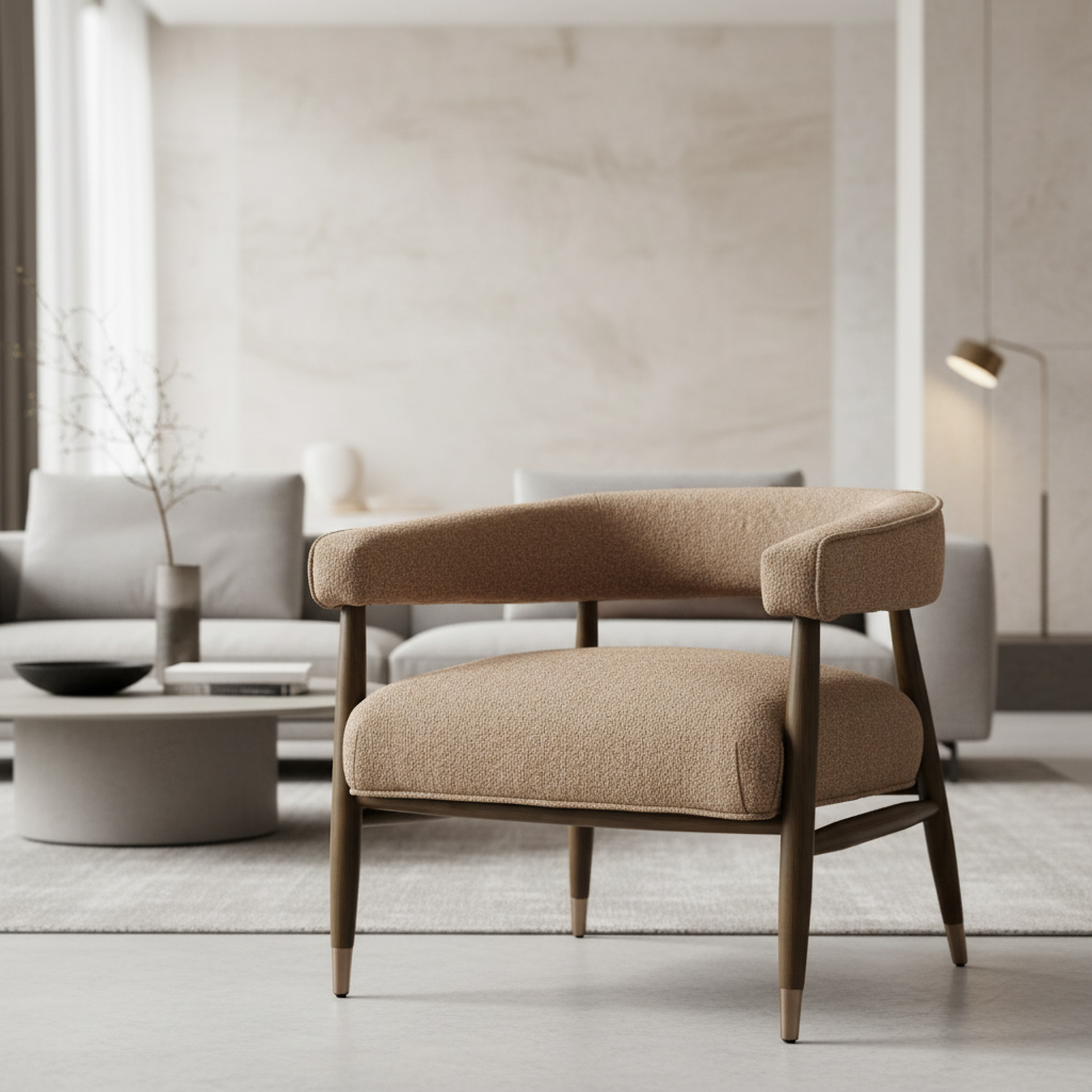 Occasional Chair in Modern Setting