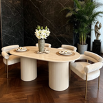 Oval Dining Table & Chairs