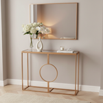Satine 102cm Console Table Contemporary Setting
