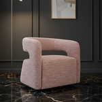 Sculptural chair in luxury setting - square format