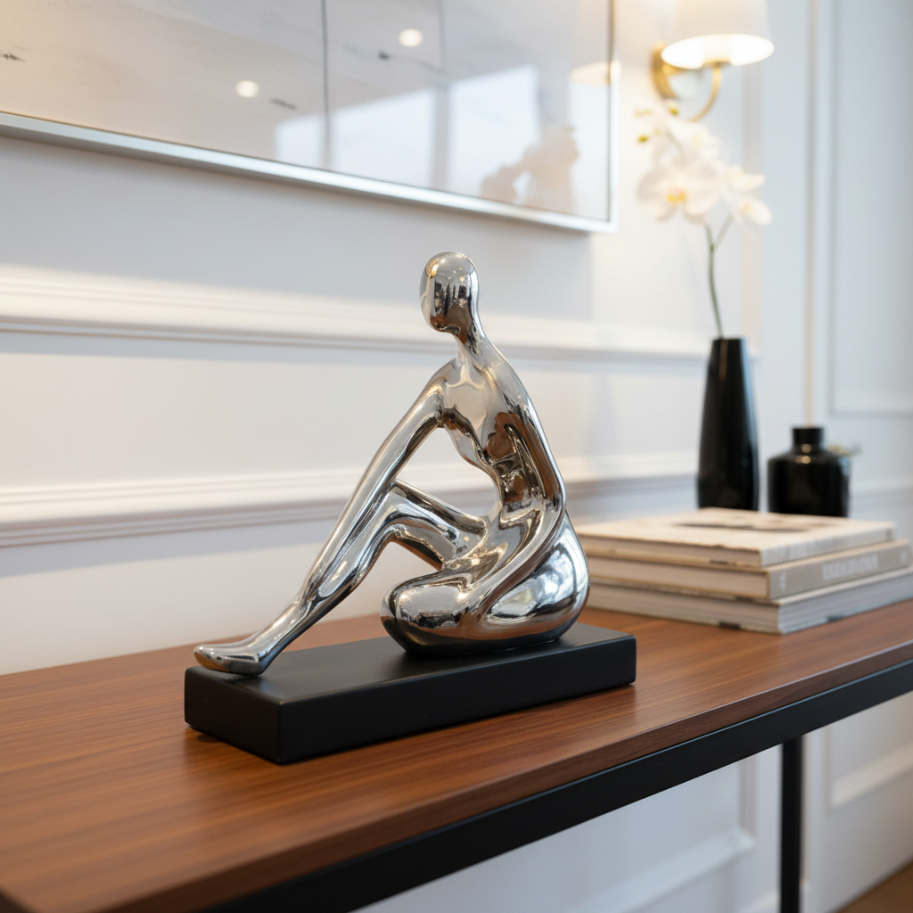 Sculpture in Contemporary Setting