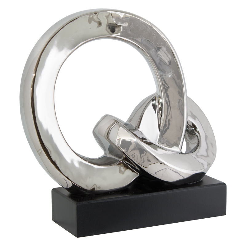 Silver Ring Statue (33 cm)