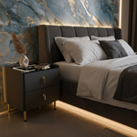 Smart Bedside Pedestal – Luxury Setting