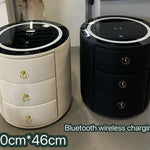 Freya Smart Nightstands/Pedestals (50 cm) Available in Black or White