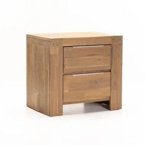 Stacey 2 Drawer Pedestal (Light Oak)