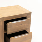 Stacey 2 Drawer Pedestal (Light Oak)