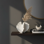 White Shell Vase Lifestyle