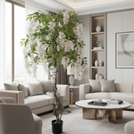 White Wisteria Tree in Luxury Setting