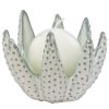 White Aloe Candle Holder (15 cm)