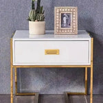 Kelso Side Pedestal (Available in white or black)