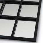 Linzy Farmhouse Mirror (Black) - MHF Decor-Delights