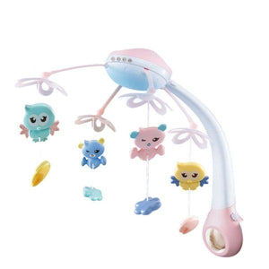 Baby Projection Night Light Bed Bell Pink
