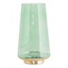 Gold and Mint Vase (30 cm) - MHF Decor-Delights