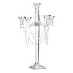 Lewinsky 5 Arm Crystal Candle Holder (70 cm) - MHF Decor-Delights