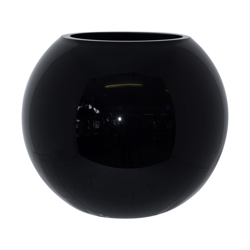 Bubble Vase (Black) 17X20CM