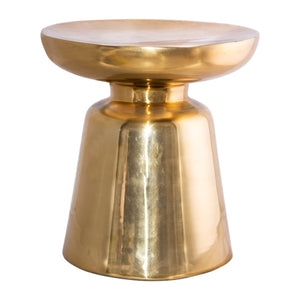 Edison Side Table (Brass) - MHF Decor-Delights