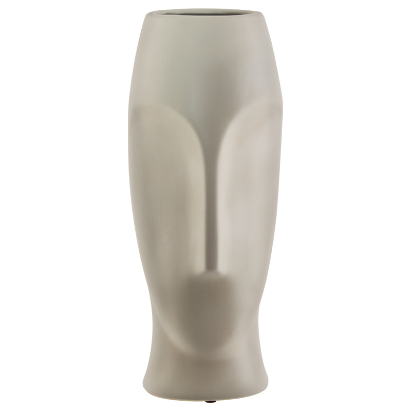 Beige Face Vase (34 cm) - MHF Decor-Delights