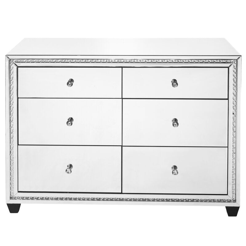 Lizelle Mirror Chest of Drawers - MHF Decor-Delights