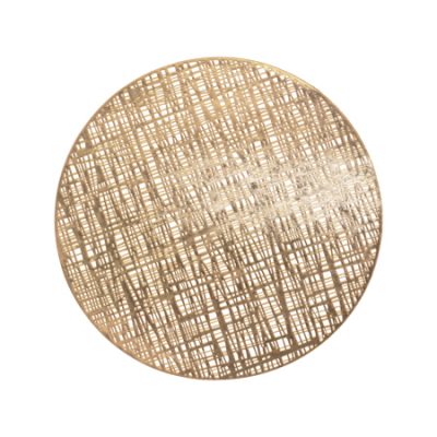Champagne Round Placemat (38 cm) - MHF Decor-Delights