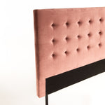 Coco Chanel Velvet Headboard (Blush Pink) - MHF Decor-Delights