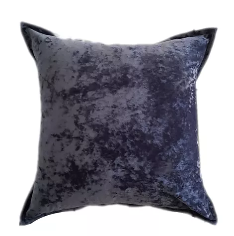 Crushed Grey Cushion - MHF Decor-Delights