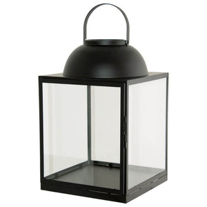 Black Dome Lantern (23X22X37CM) - MHF Decor-Delights