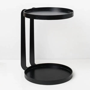 Matthew Black Side Table (60 cm) - MHF Decor-Delights