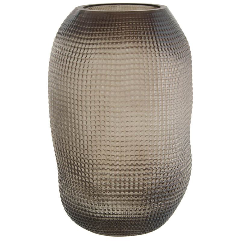 Duplo Coffee Brown Vase (30 cm) - MHF Decor-Delights