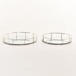 Carlie Set of two trays (Mirror) - MHF Decor-Delights