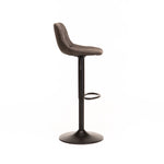 Warren Fabric Barstool (Available in Brown and Grey) - MHF Decor-Delights