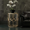 Karush Side Table (Gold) - MHF Decor-Delights