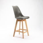New York Barstool (Available in Dark Grey and White) - MHF Decor-Delights