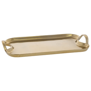 Gold Brass Display Tray (48 x 27 cm) - MHF Decor-Delights
