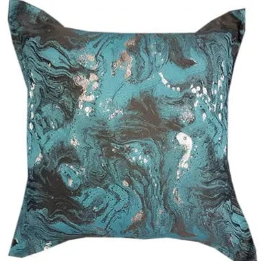 Lava Teal Cushion - MHF Decor-Delights