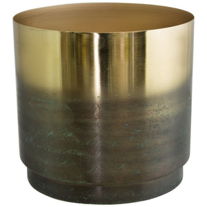Burnished Mack Gold Pot (23 x 24 cm) - MHF Decor-Delights