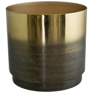 Burnished Mack Gold Pot (20 x 21 cm) - MHF Decor-Delights