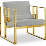 Morgan LUX Occasional Chair (Gold Frame) - MHF Decor-Delights