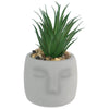 Face Pot Aloe (12 x 19 cm) - MHF Decor-Delights