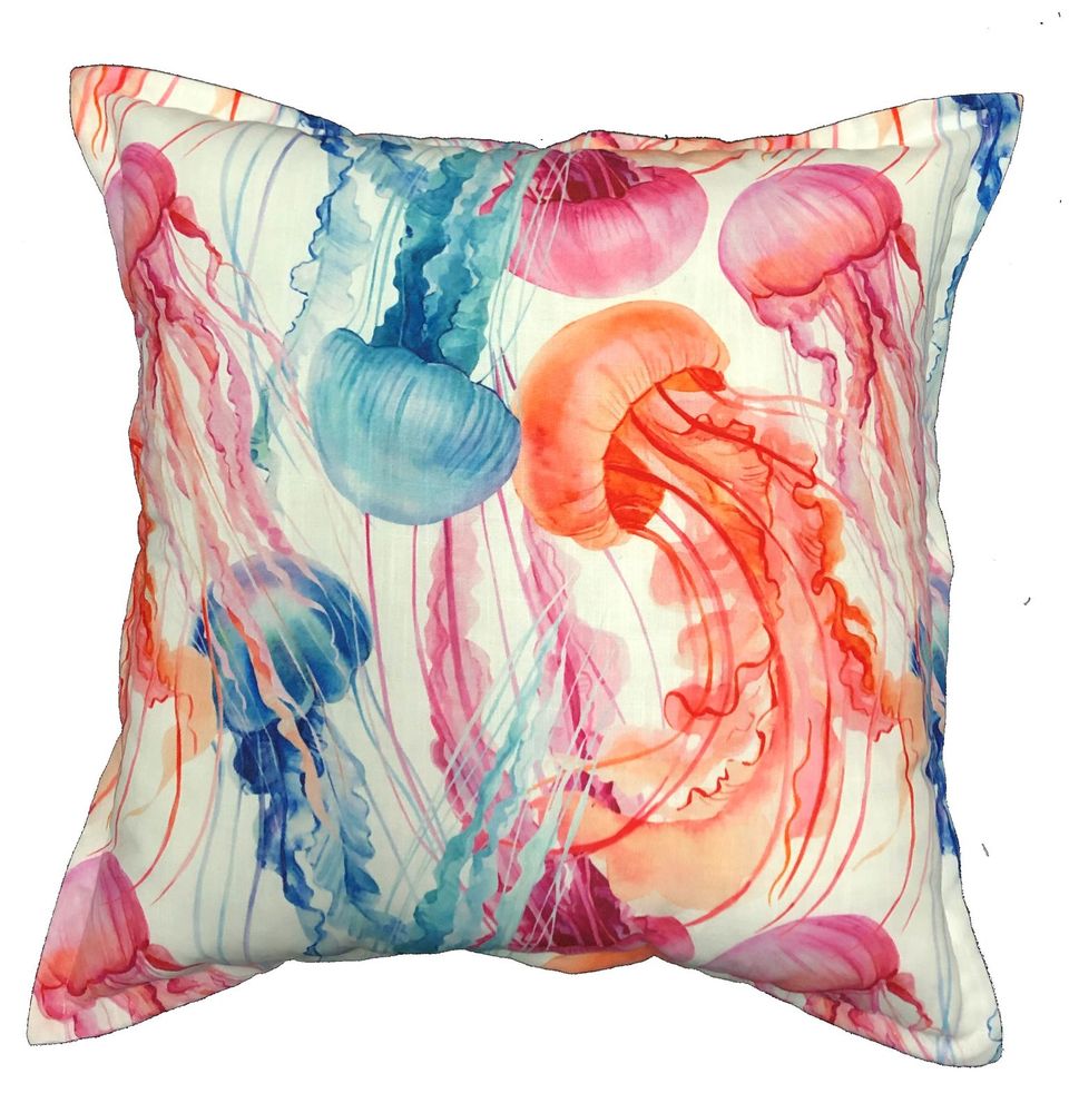 Neon Jelly Fish Cushion - MHF Decor-Delights