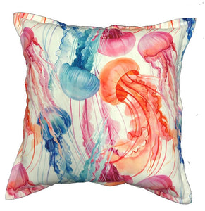 Neon Jelly Fish Cushion - MHF Decor-Delights