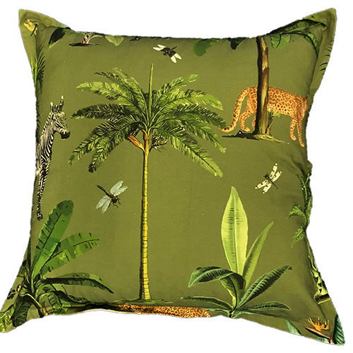 Olive Safari Cushion - MHF Decor-Delights